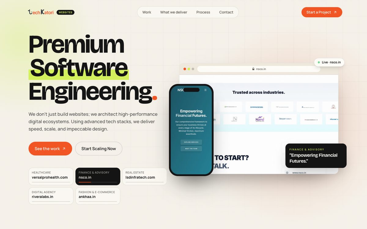 Websites portfolio